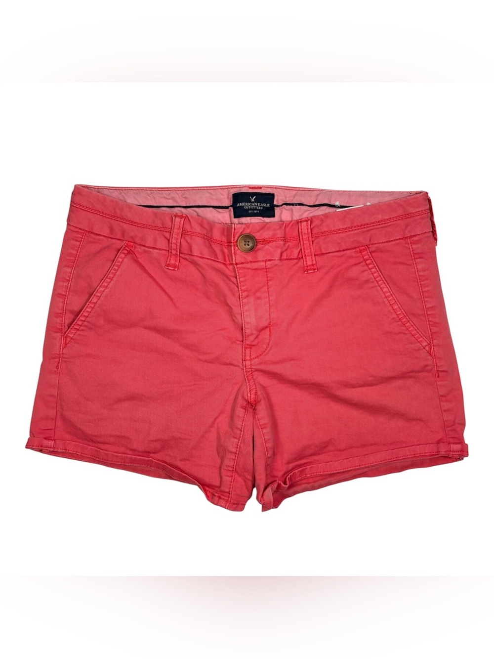 American Eagle Pink Midi Shorts